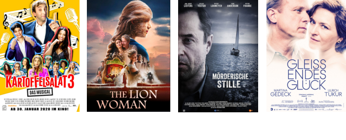 Kinofilm Kartoffelsalat 3 - Das Musical (Geschichtslehrer)          Kinofilm “The Lion Woman” (Professor)          ZDF Krimi - “Mörderische Stille” (Komparse)          Kinofilm “Gleissendes Glück” (Wissenschaftler)